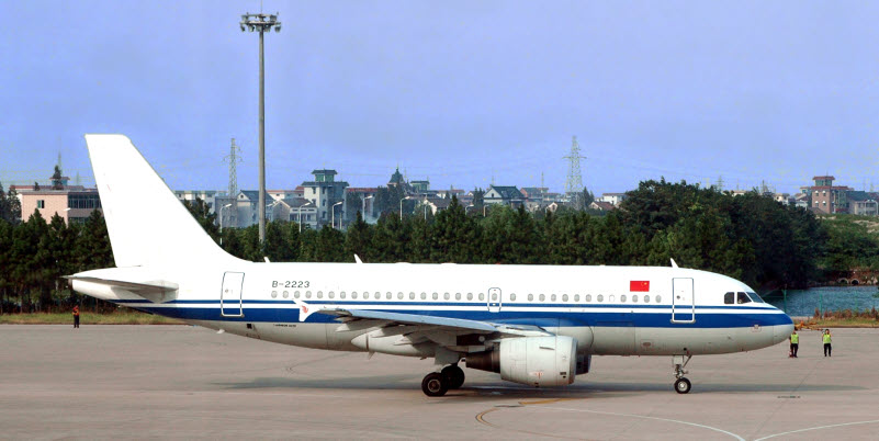 Transport lotniczy z Chin